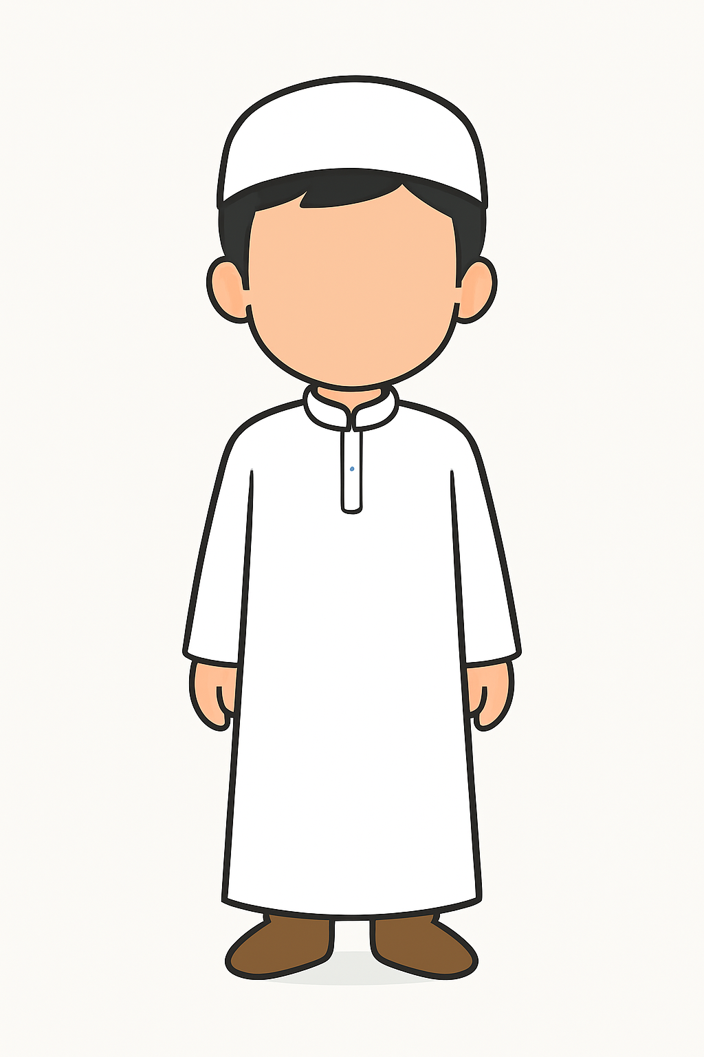 Boy student in uniform